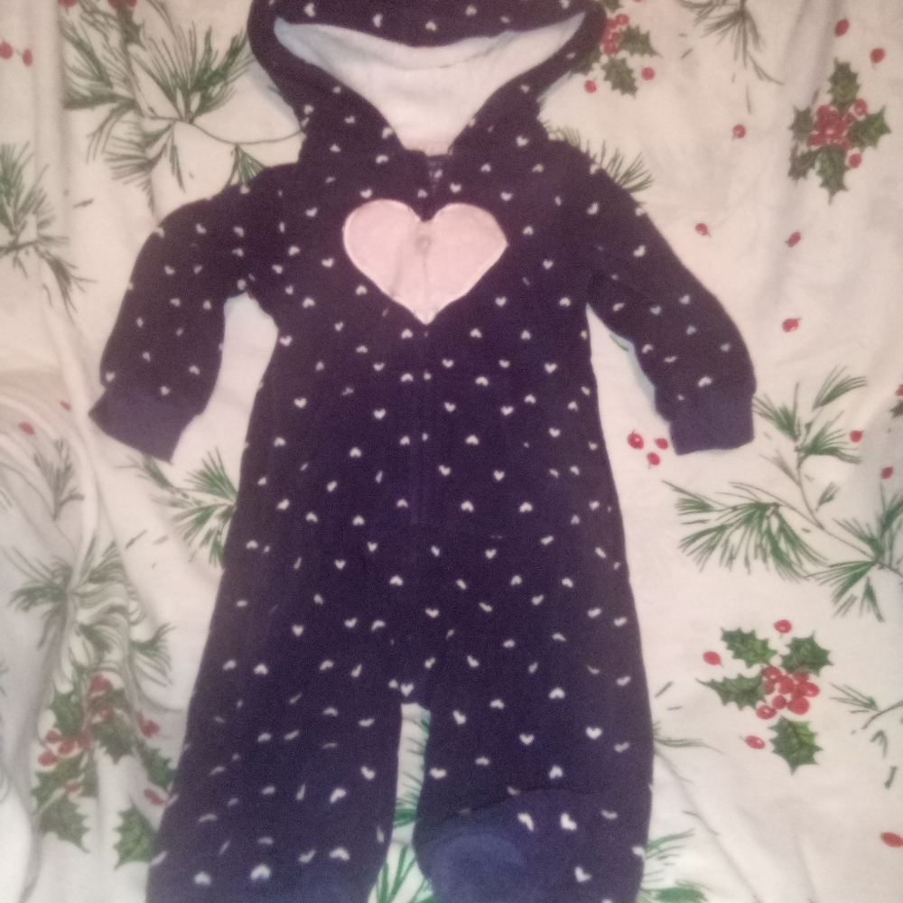 Cute Winter Bodysuit with ears